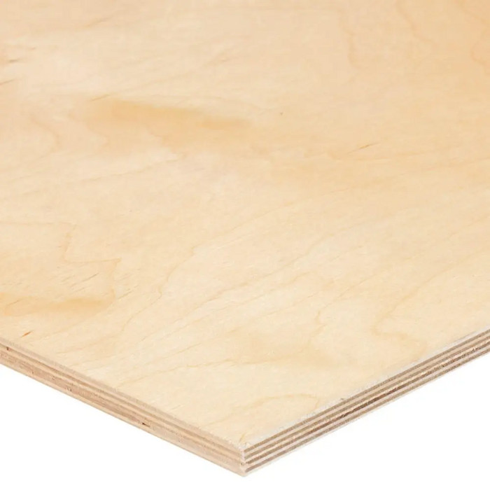 Фанера ФК строительная 4х1525х1525 мм